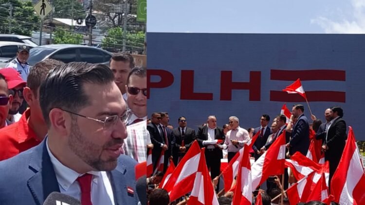 principal juramentan jorge calix partido liberal