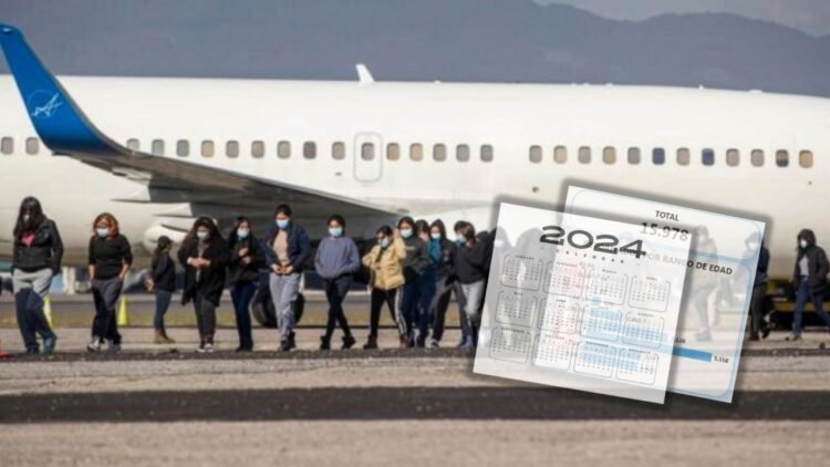 principal hondurenos deportados primeros meses ano 2024 inm migracion