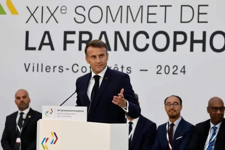 macron armas israel portada