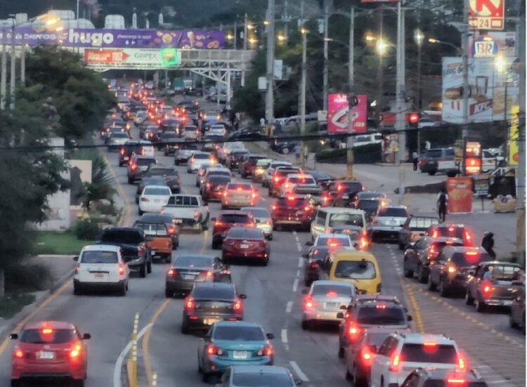 trafico tegucigalpa 1