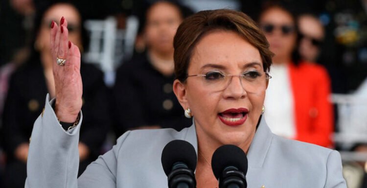 presidenta de honduras anuncia estrategia de emergencia para apoyar y proteger a migrantes 768x393