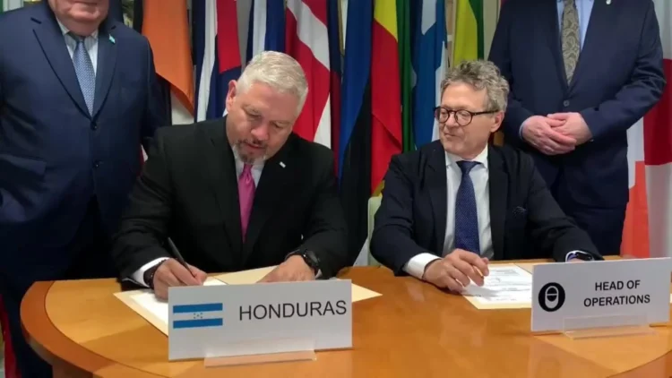 video honduras firma londres acuerdo