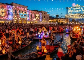 🎭✨ Puerto Cortés se despidió de la Feria Agostina 2025 con una mágica Noche Veneciana y un Carnaval que hizo vibrar a miles