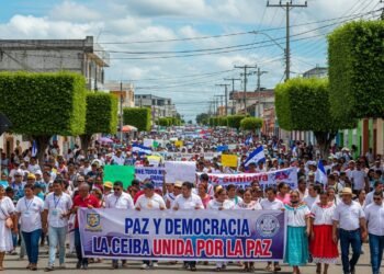✝️ Más de 140 iglesias en La Ceiba se suman a la caminata nacional por la paz y la democracia