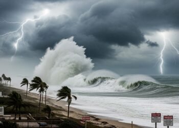 🌪️ EE.UU. en alerta: Huracán Erin amenaza la costa este con fuerte oleaje y corrientes peligrosas