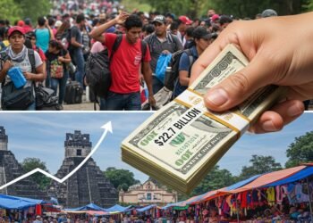 💵 Remesas al Triángulo Norte superan los $22,700 millones en 2025 en plena ola migratoria hacia EE. UU.