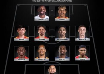 EL ONCE IDEAL DEL FÚTBOL MUNDIAL: FIFA REVELA EL BEST MEN’S 11 DEL 2025