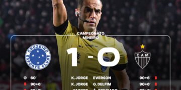 ¡BATALLA CAMPAL EN BRASIL! 23 EXPULSADOS TRAS EL CAOS ENTRE CRUZEIRO Y ATLÉTICO MINEIRO