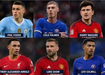 FIGURAS DE INGLATERRA QUEDAN FUERA DEL MUNDIAL FIFA 2026 Y ESTALLA LA POLÉMICA