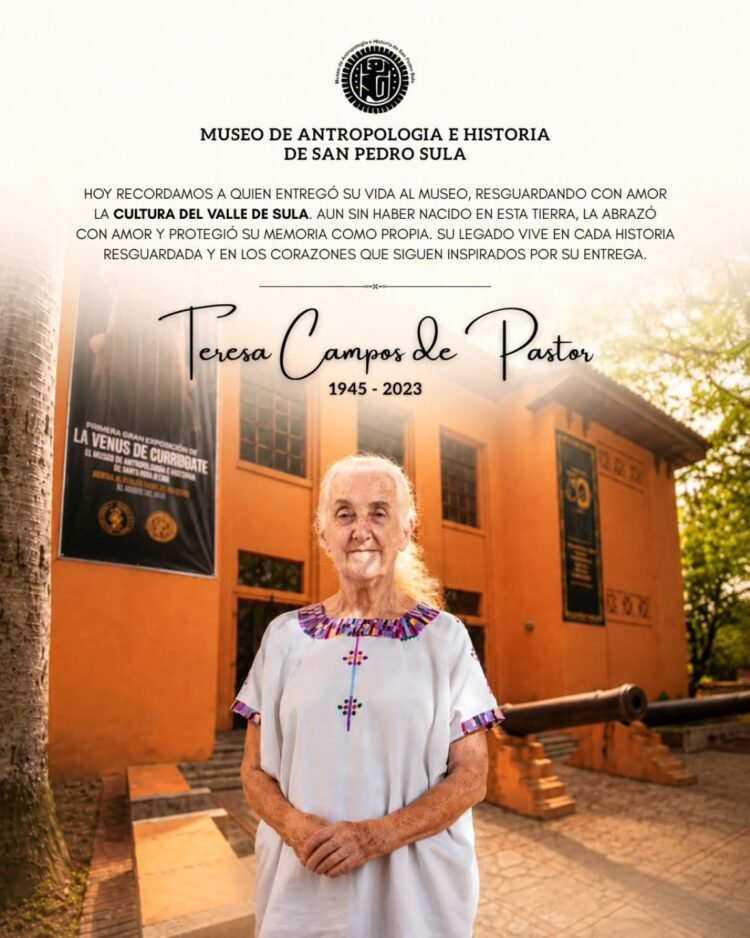 Imagen cortesía: El Museo de Antropología e Historia de San Pedro Sula.