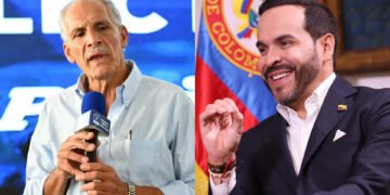 El presidente de Honduras, Nasry Asfura, felicitó al candidato Abelardo de la Espriella. © Marvin RECINOS