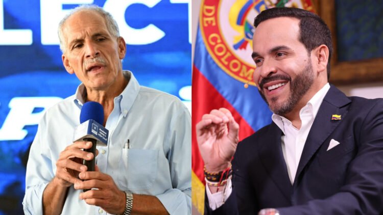 El presidente de Honduras, Nasry Asfura, felicitó al candidato Abelardo de la Espriella. © Marvin RECINOS